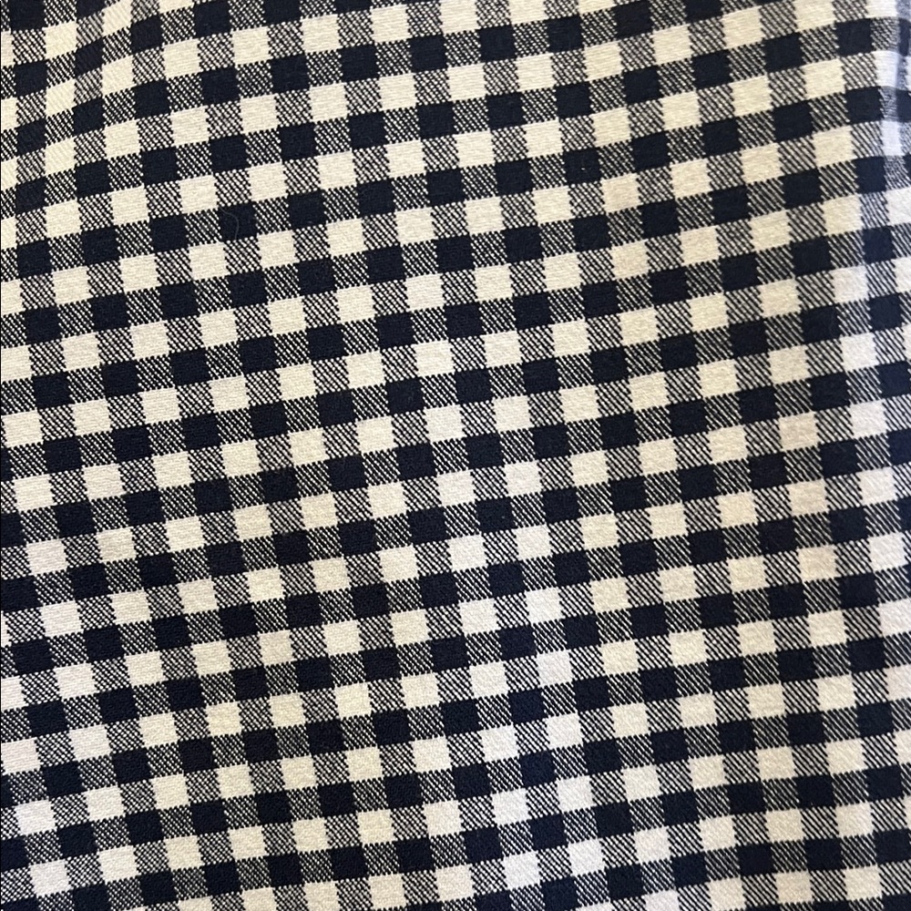 J. Crew Black and White Checkered Women's Pants - Picture 4 of 9